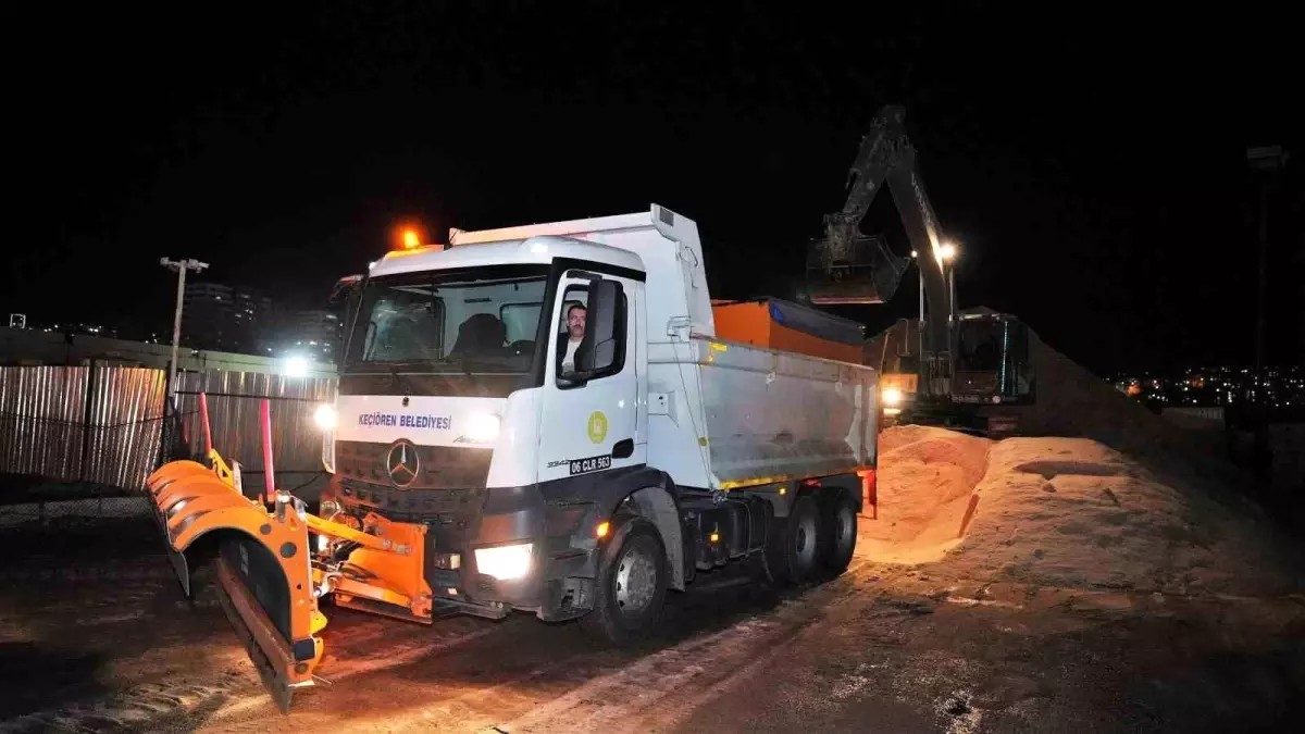 Keçiören Belediyesi, Yağışa Karşı Teyakkuzda