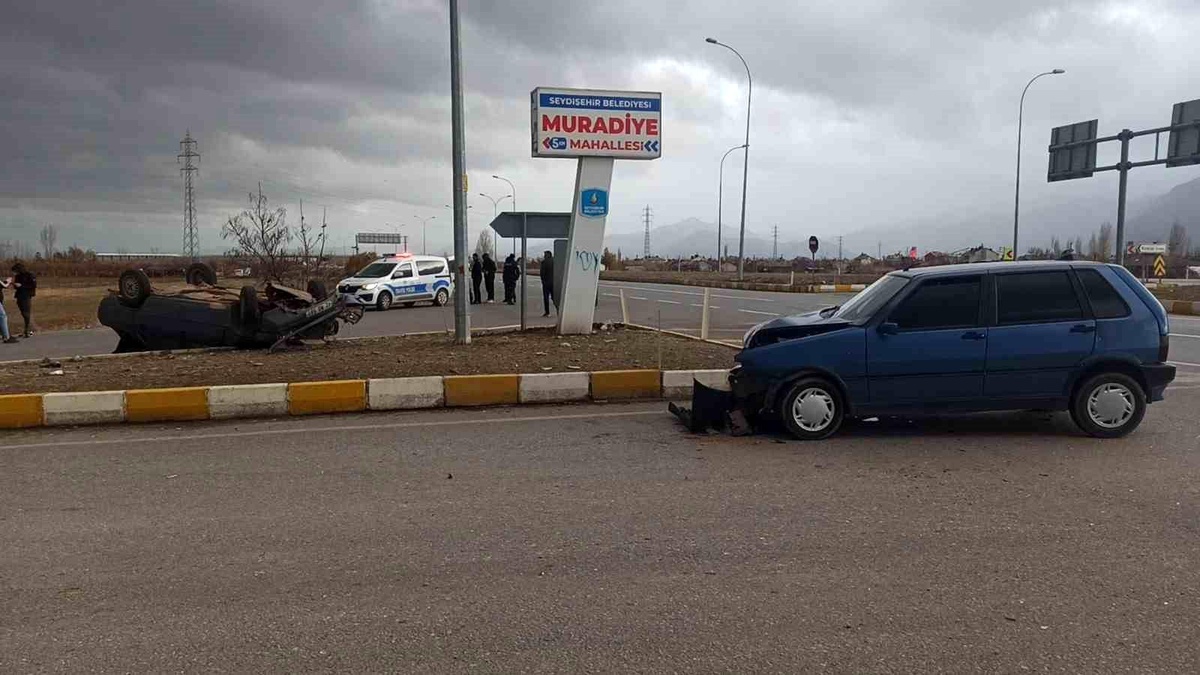 Seydişehir\'de Trafik Kazası: 1 Yaralı