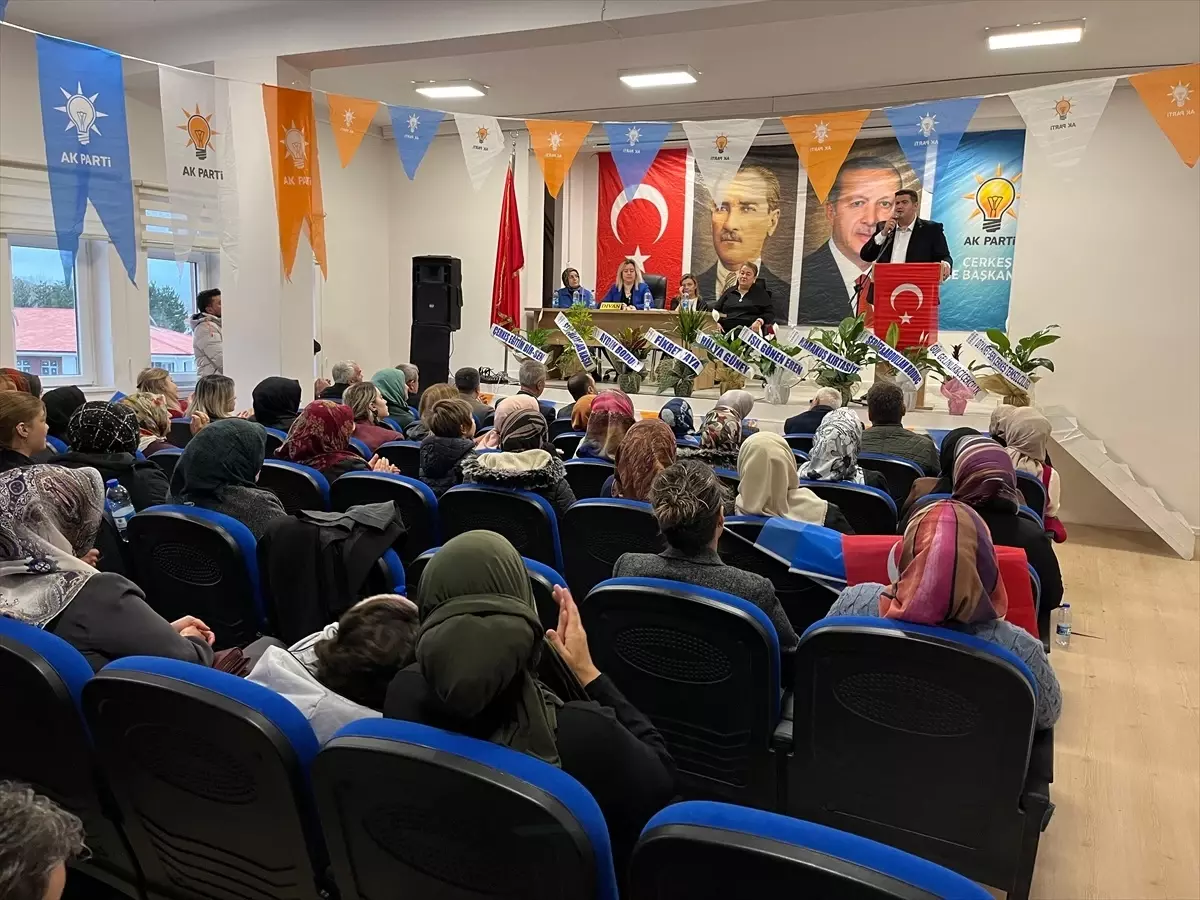 AK Parti Çerkeş Kadın Kolları Kongresi Yapıldı