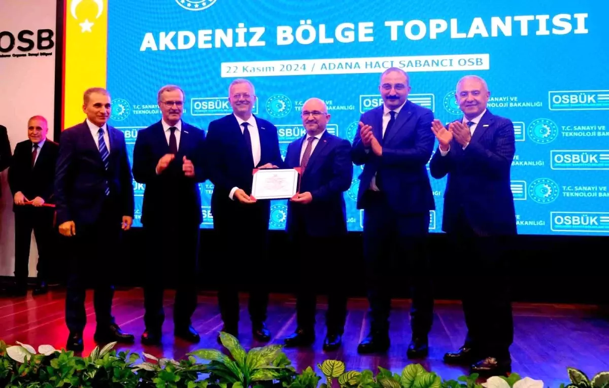 MTOSB, Yeşil OSB Belgesi Aldı