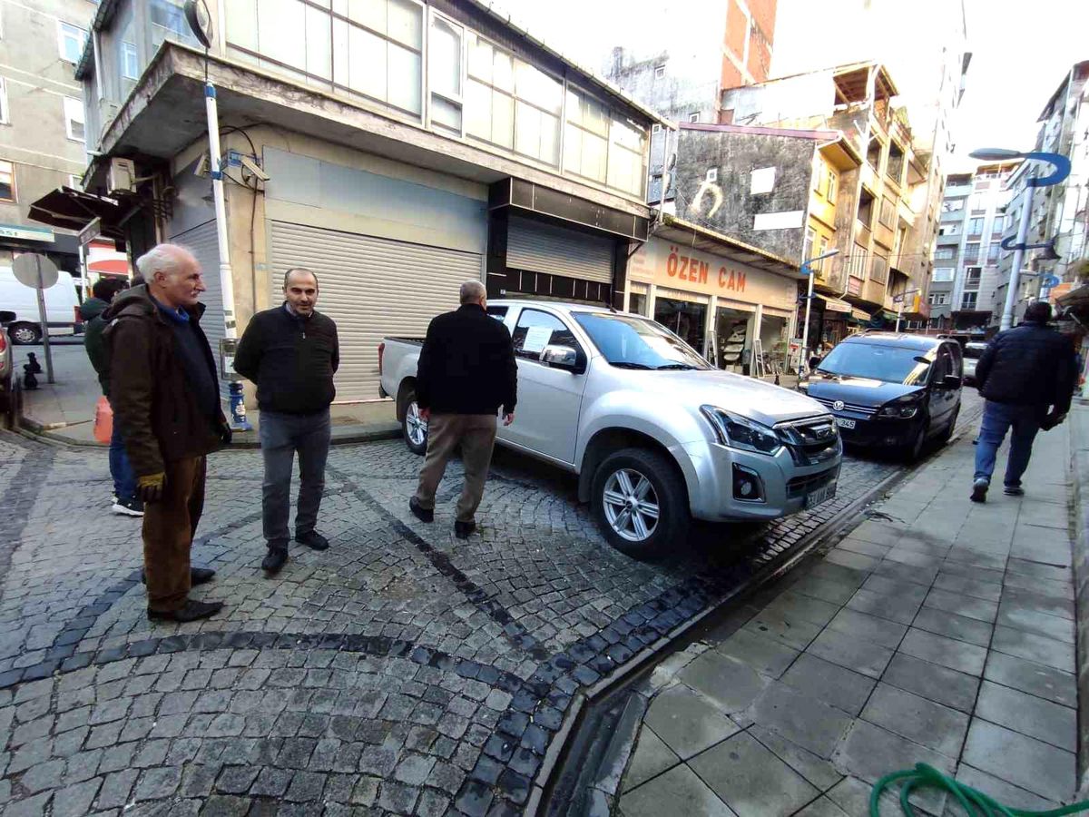 Rize\'de parkomat tepkisi