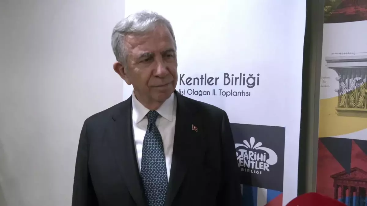 Mansur Yavaş: Tarihi Kentler Birliği\'nde Oy Birliği Güzel Bir Gelişme