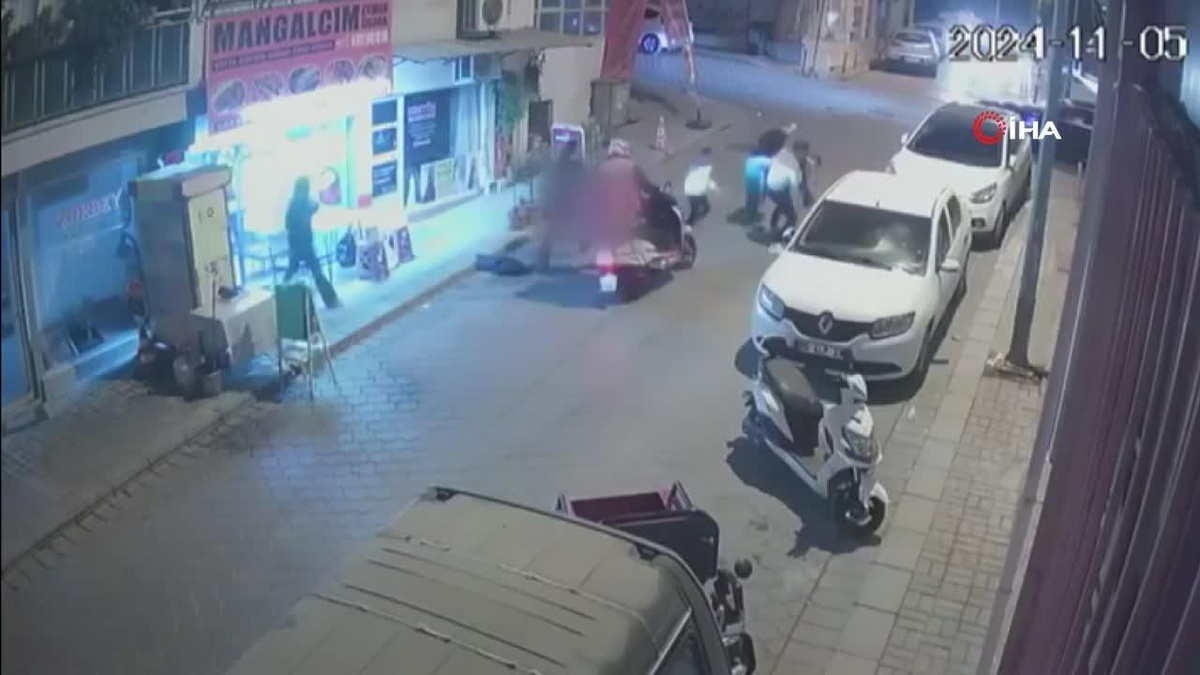 Ters Yön Motosiklet Kazası: Çocuk Yaralandı