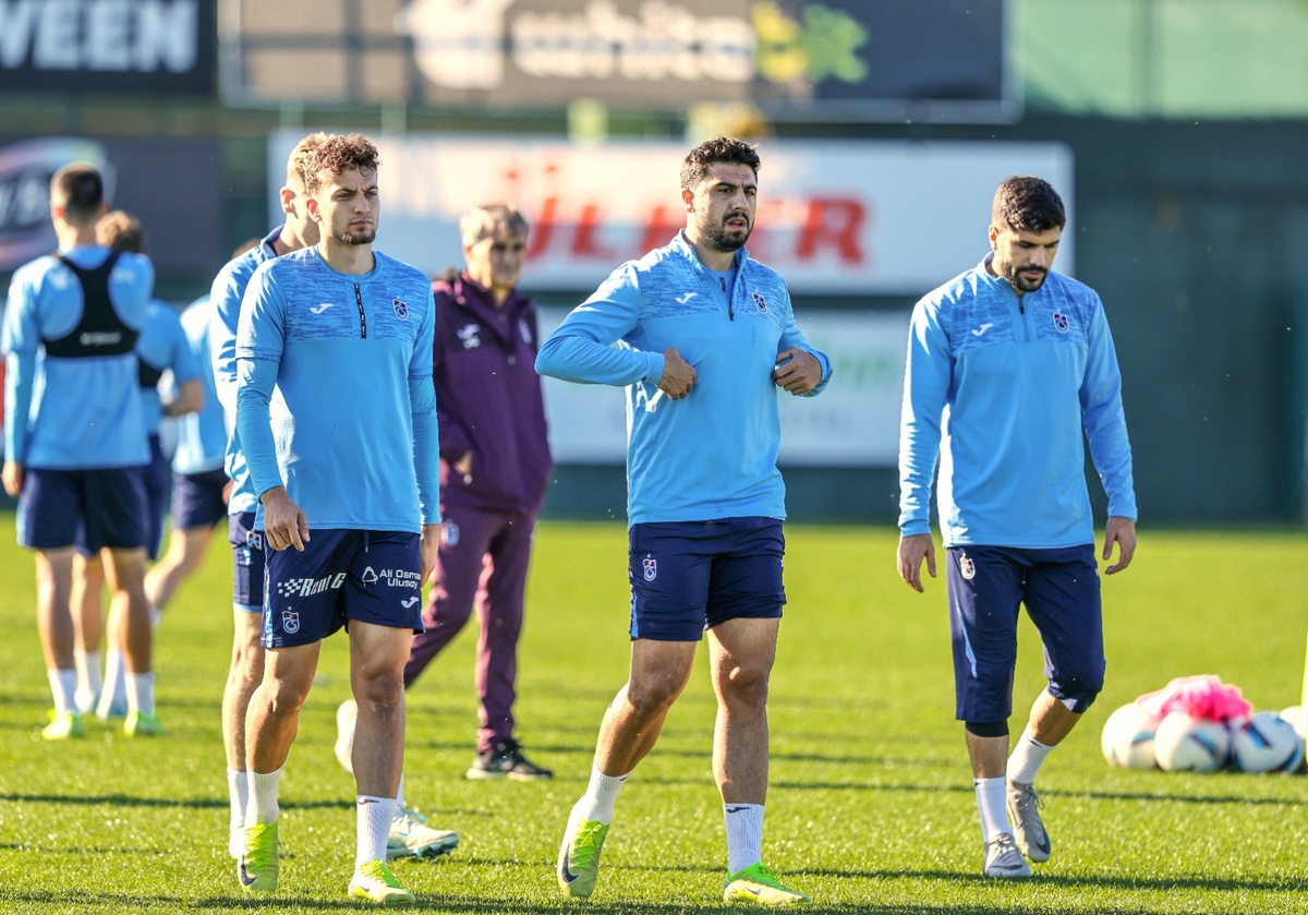 Trabzonspor, Adana Demirspor Maçına Hazırlanıyor