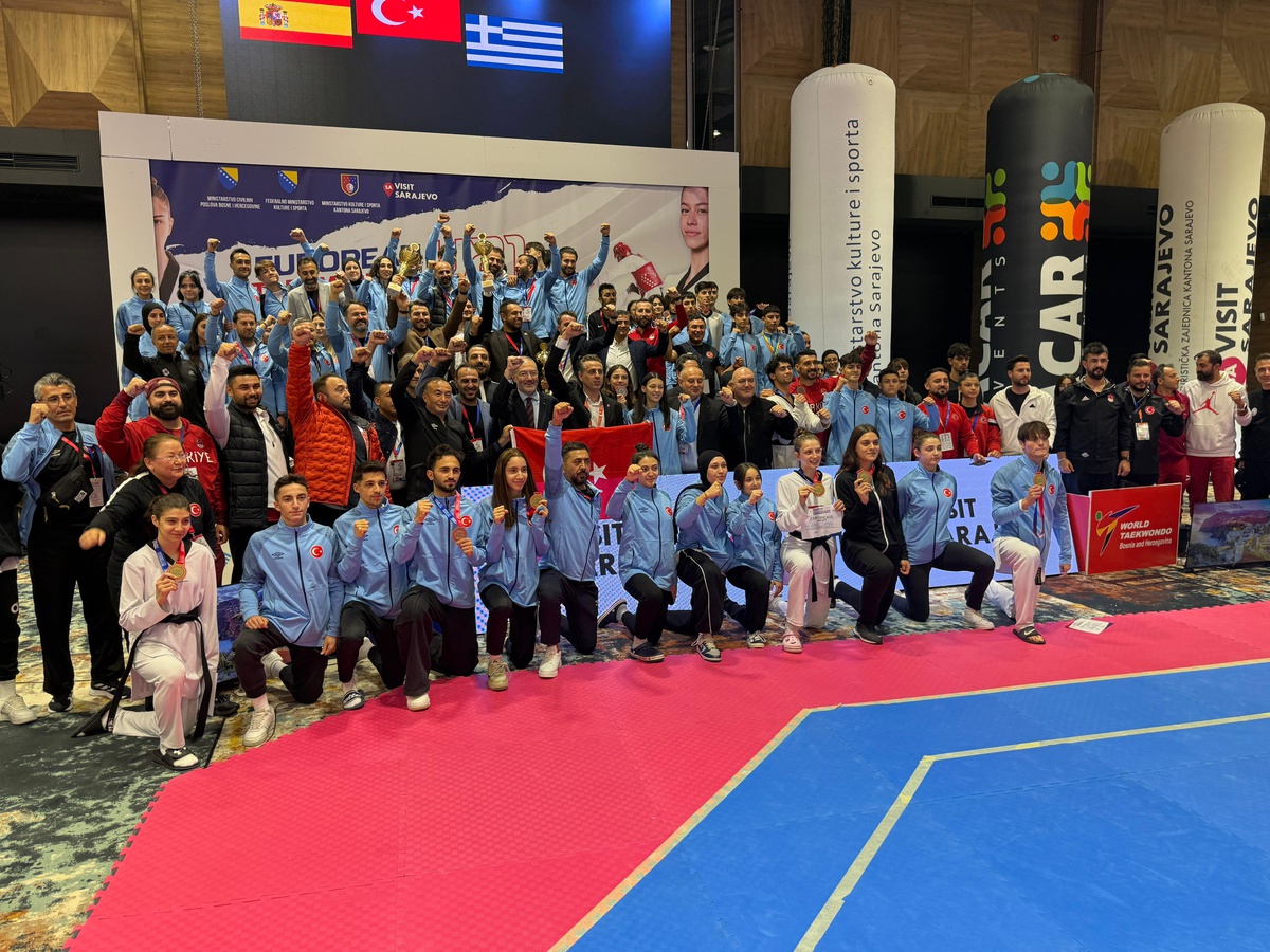 Türkiye, Avrupa Ümitler Taekwondo Şampiyonası\'nda Şampiyon Oldu