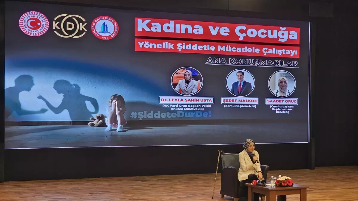 Zonguldak\'ta Kadına ve Çocuğa Yönelik Şiddetle Mücadele Çalıştayı yapıldı