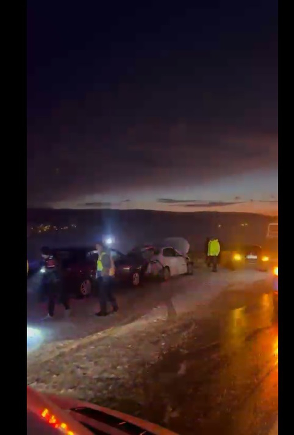 Zincirleme Kazada Sürücü Hayatını Kaybetti
