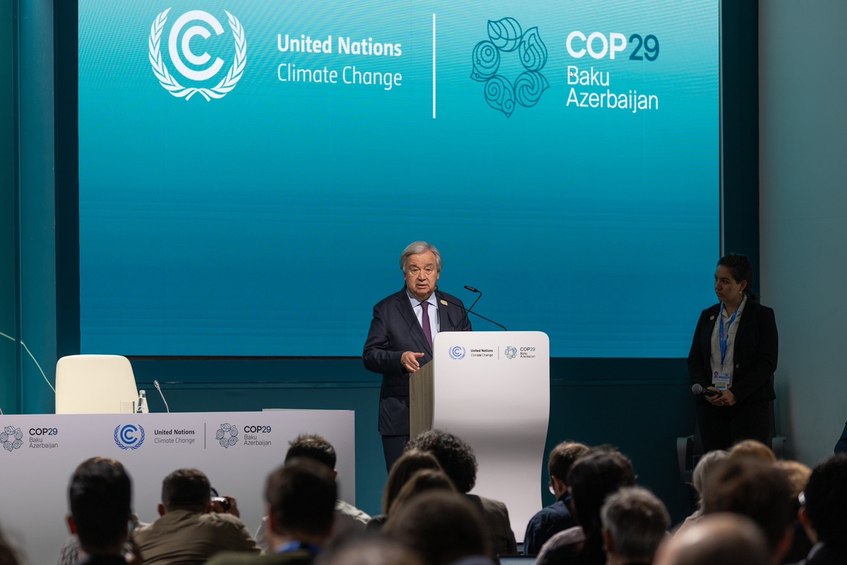 BM Genel Sekreteri Guterres\'ten İklim Değişikliği Konferansı Değerlendirmesi