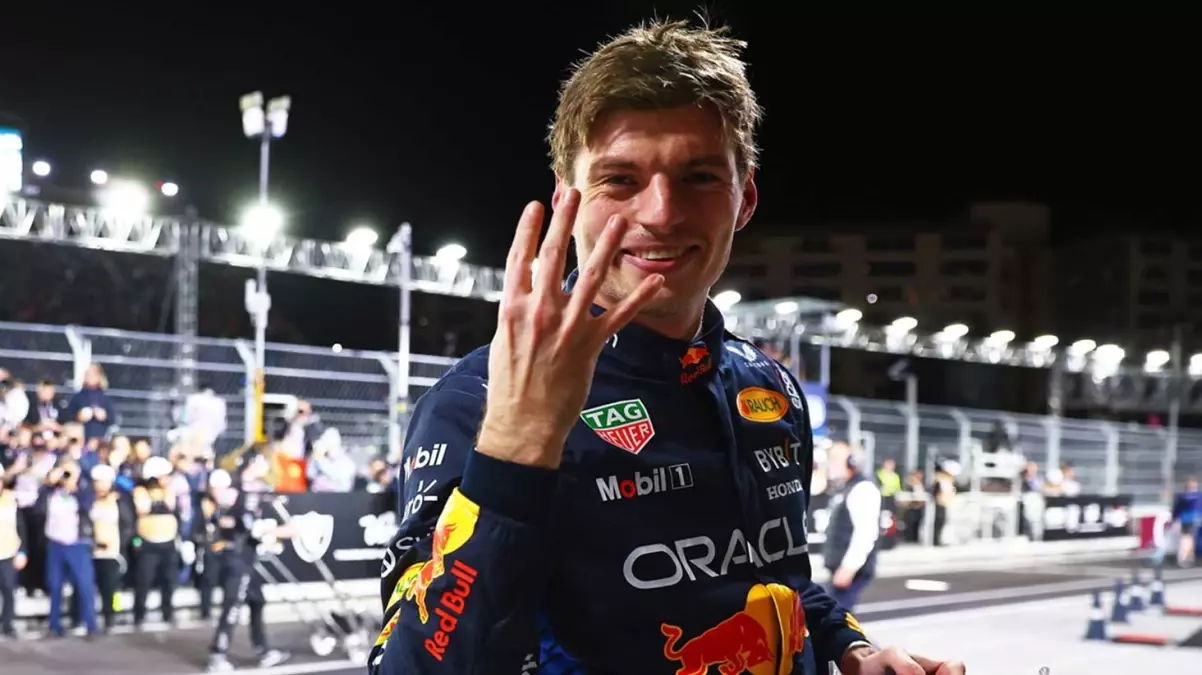 Max Verstappen, Formula 1\'de üst üste 4. kez şampiyon oldu