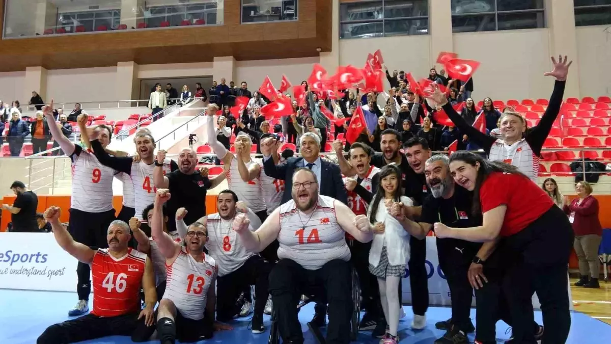 Türk ParaVolley Takımı Şampiyon Oldu