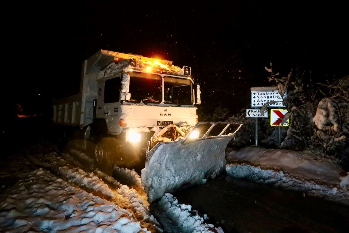 Sakarya\'da Tüm Mahalle Yolları Açık
