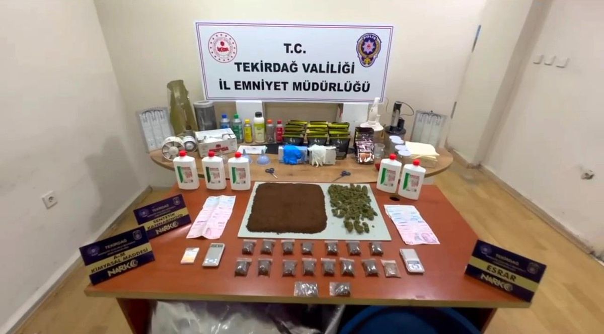 Tekirdağ’da Narkotik Operasyonu: 8 Tutuklama!