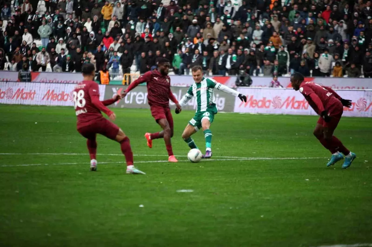 Konyaspor ve Hatayspor Berabere Kaldı