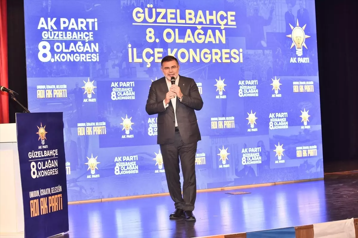 AK Parti Güzalbahçe 8. Olağan İlçe Kongresi yapıldı