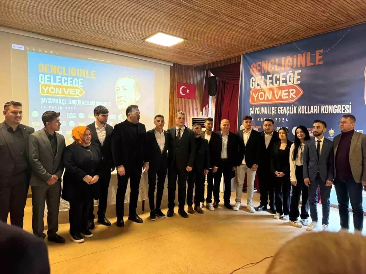 AK Parti Çaycuma İlçe Gençlik Kolları Kongresi Gerçekleşti