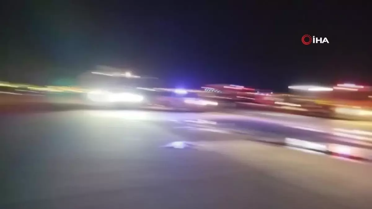 Antalya\'da Uçak Yangınına Anında Müdahale