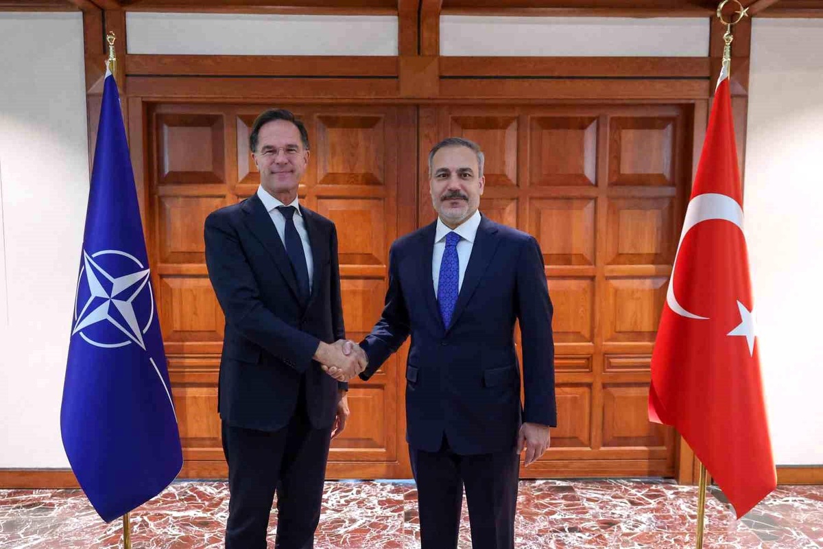 Fidan ve Rutte Ankara\'da Bir Araya Geldi