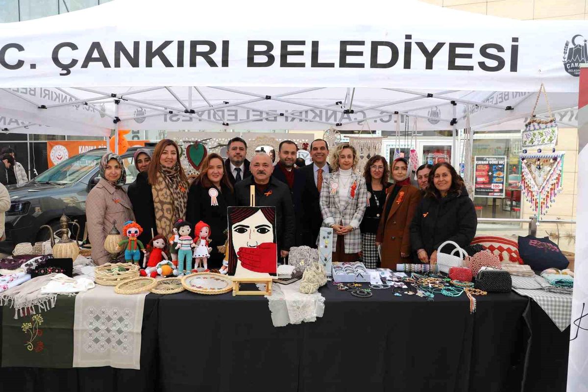 Çankırı\'da Kadına Şiddetle Mücadele Etkinliği