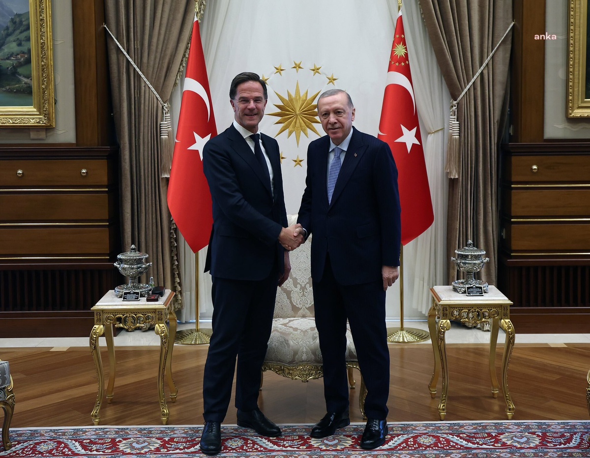 Cumhurbaşkanı Erdoğan, NATO Genel Sekreteri Rutte\'yi Kabul Etti