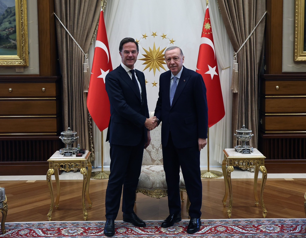 Cumhurbaşkanı Erdoğan, NATO Genel Sekreteri Rutte\'yi kabul etti
