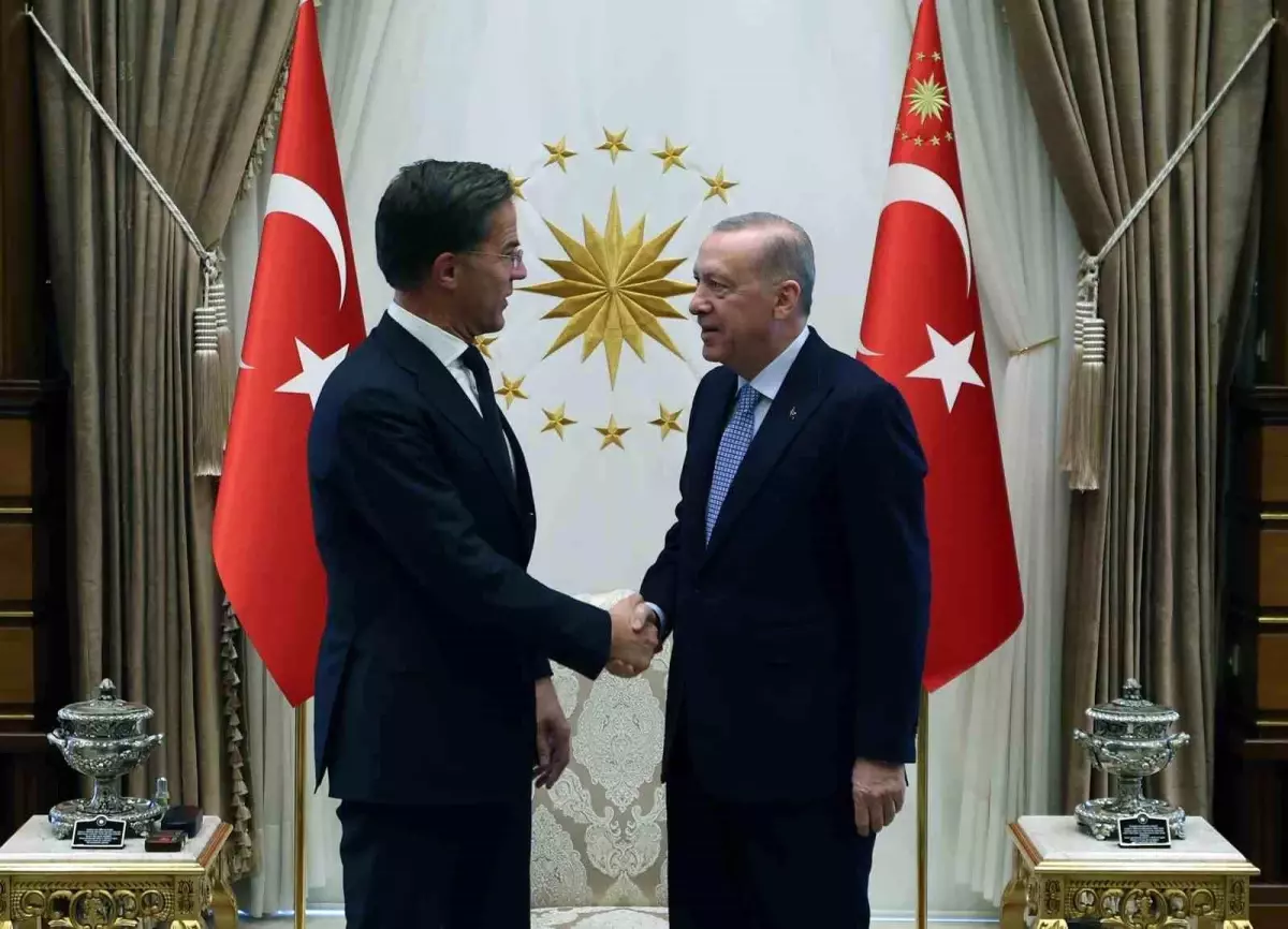 Cumhurbaşkanı Erdoğan, NATO Genel Sekreteri Rutte\'yi kabul etti