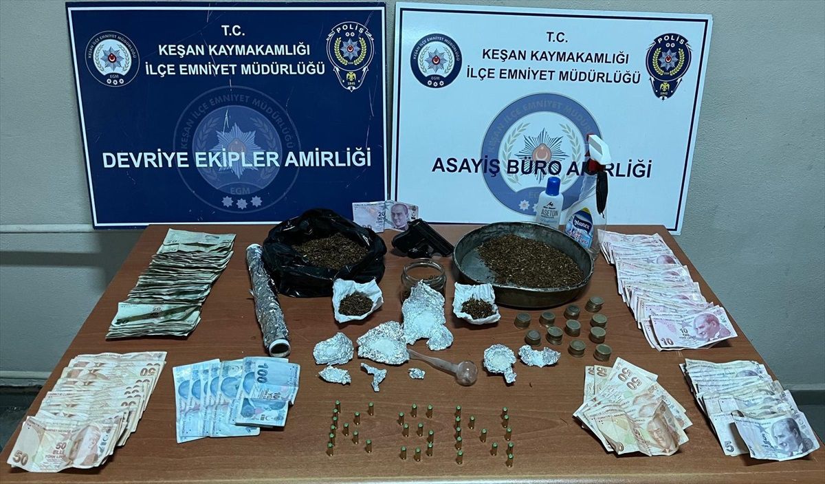 Keşan\'da Uyuşturucu Operasyonu: 1 Tutuklandı