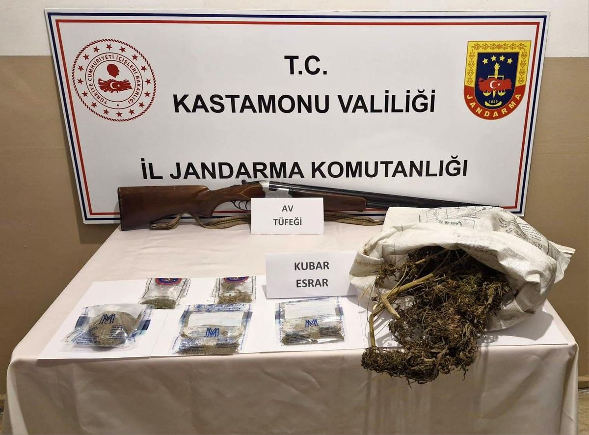 Kastamonu\'da Uyuşturucu Operasyonu: 4 Gözaltı, 3 Tutuklama
