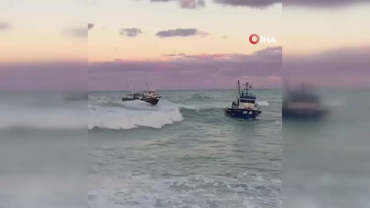 Fırtına Balıkçıları Vurdu