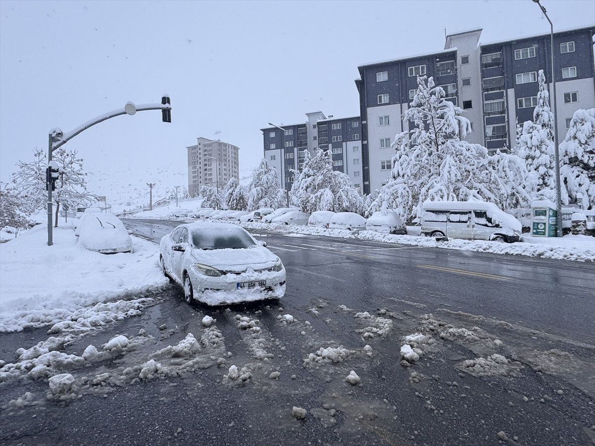 Malatya\'da Kar Etkili Oluyor