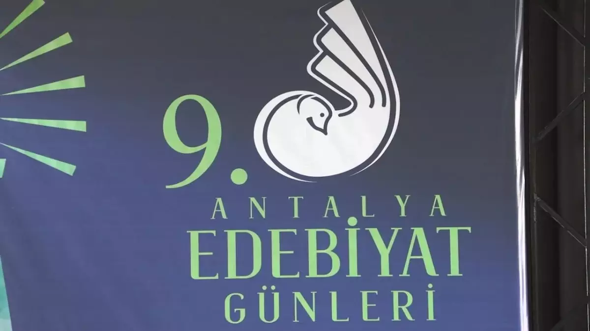 9. Antalya Edebiyat Günleri Sona Erdi