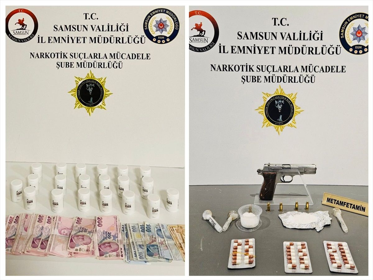 Samsun\'da Uyuşturucu Operasyonu: 2 Gözaltı