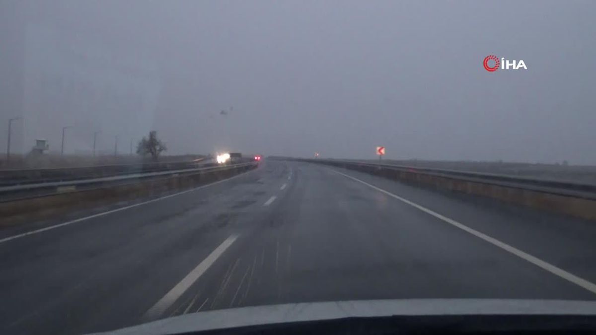 Şanlıurfa\'ya İlk Kar Yağışı