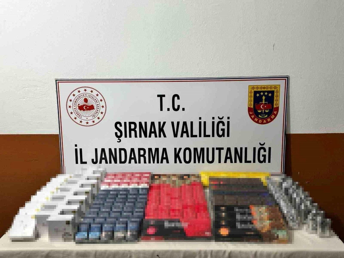 Şırnak\'ta Kaçakçılık Operasyonu