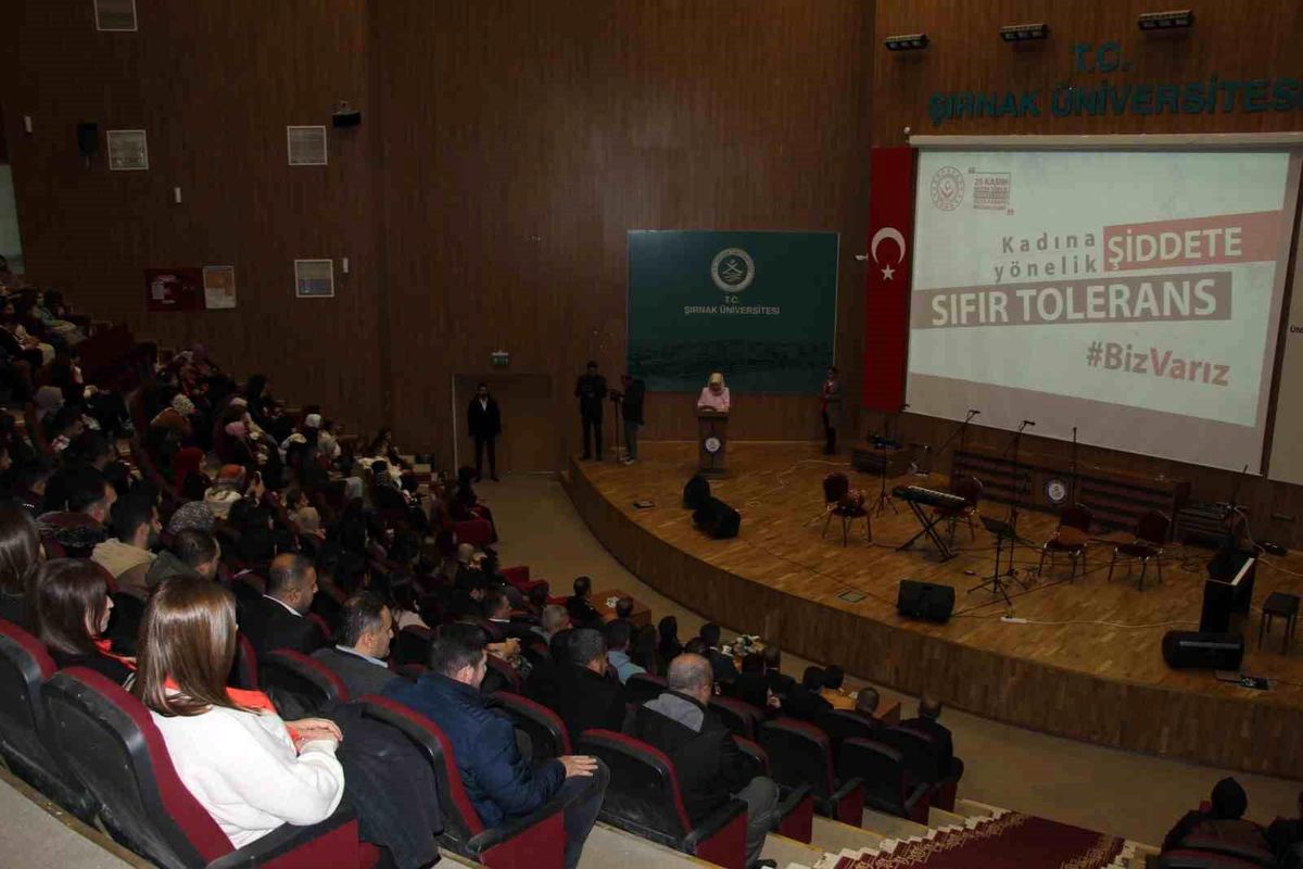 Şırnak\'ta Kadına Yönelik Şiddetle Mücadele Etkinliği