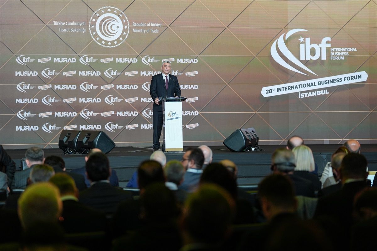Ticaret Bakanı Bolat, 28. Uluslararası İş Forumu\'nda konuştu Açıklaması