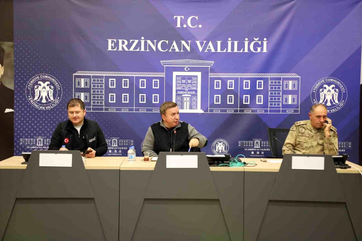 Erzincan\'da Kriz Merkezi Kuruldu