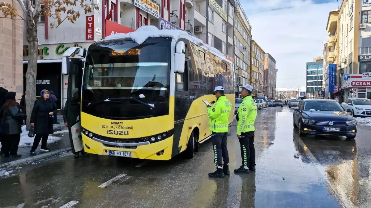 Aksaray\'da Kış Denetimleri