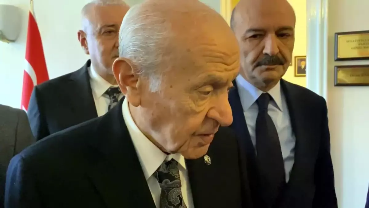 Bahçeli\'den Ahmet Türk Açıklaması: Görüşme Arzusu Olursa Her Zaman Görüşebiliriz