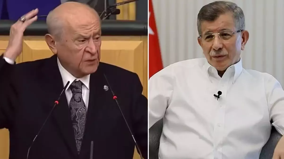 Bahçeli\'den Davutoğlu\'nun "Kürdistan" çıkışına sert tepki: Bu ağız sipariş almış bir ağızdır