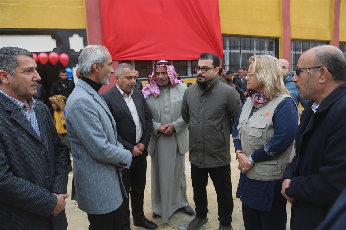 Tel Abyad\'da Okul Yenilendi