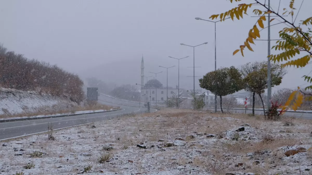 Bingöl\'de Kar Yağışı Nedeniyle 67 Köy Yolu Kapandı