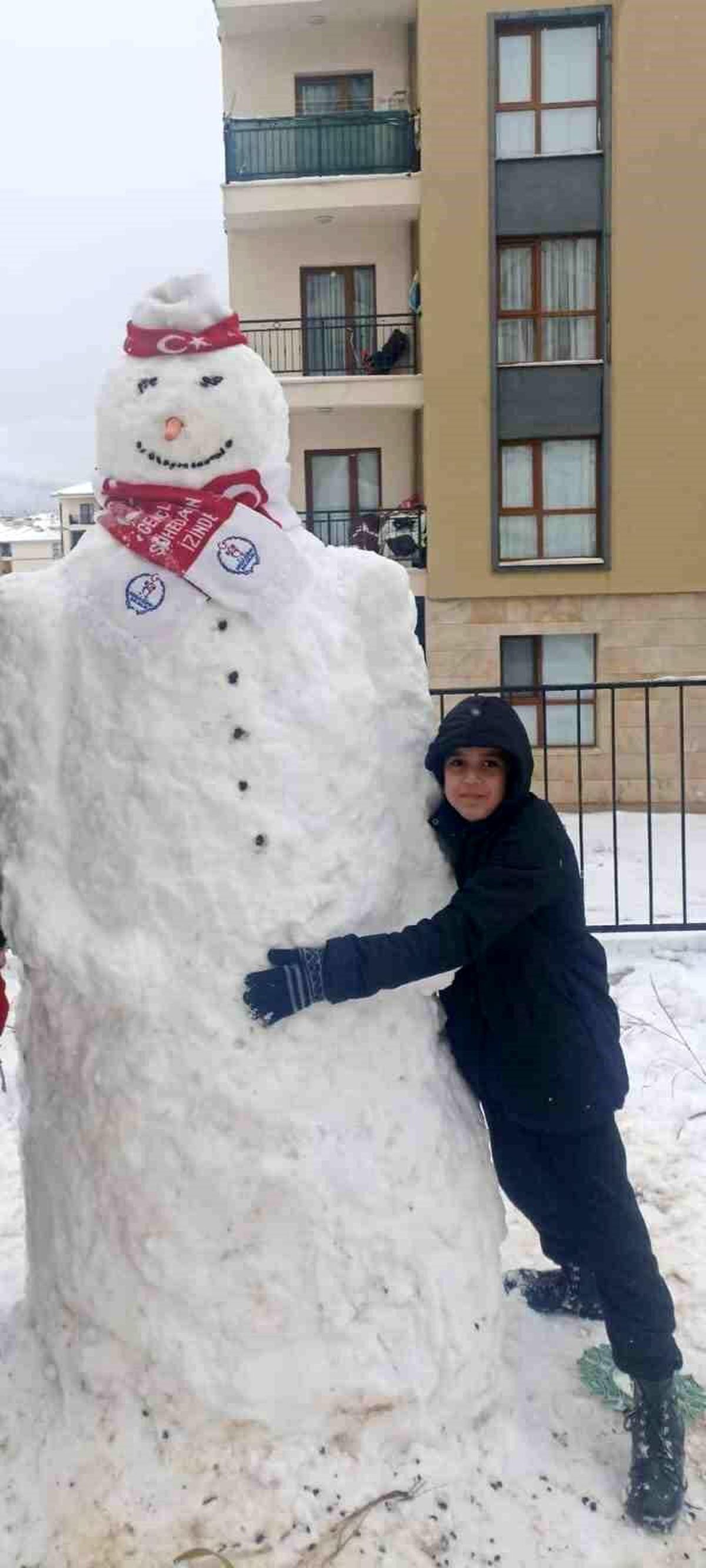Elazığ\'da Kardan Adam Yarışması