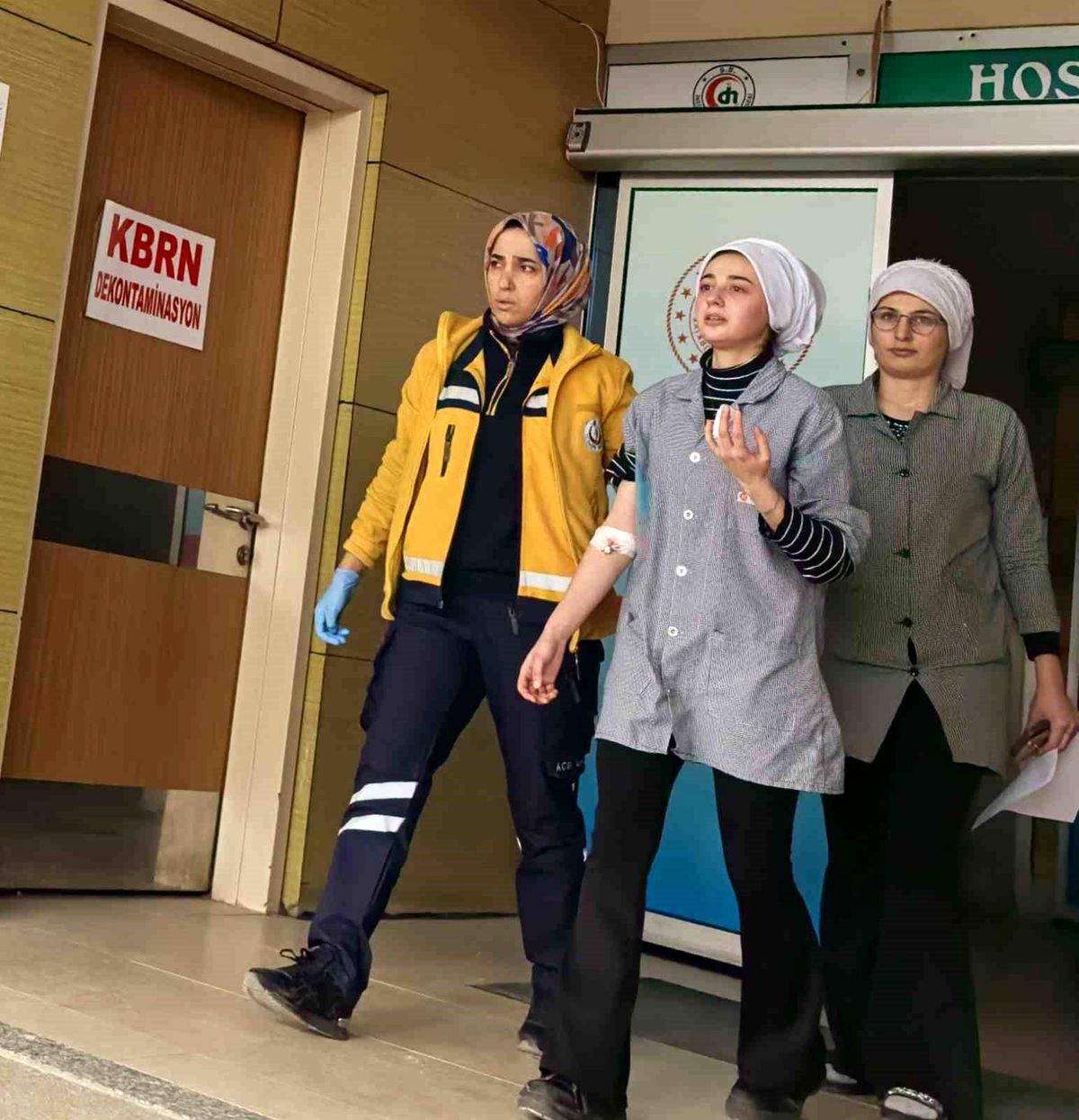 İnegöl\'de İşçi Makineye Elini Kaptırdı