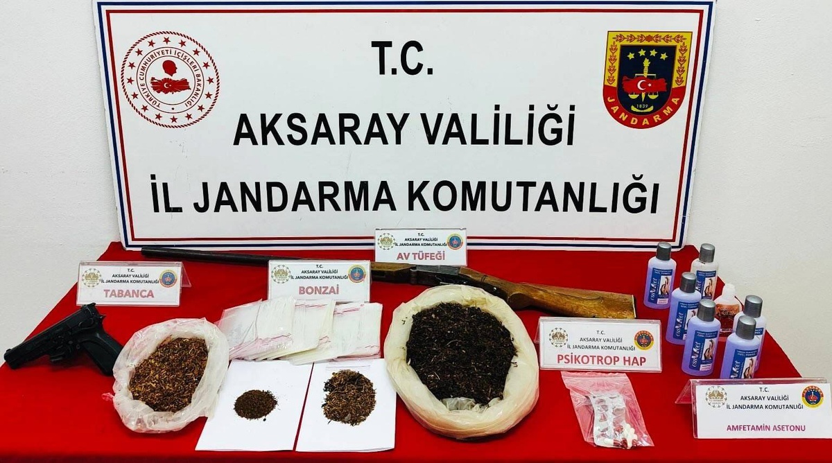 Aksaray\'da Uyuşturucu Operasyonu