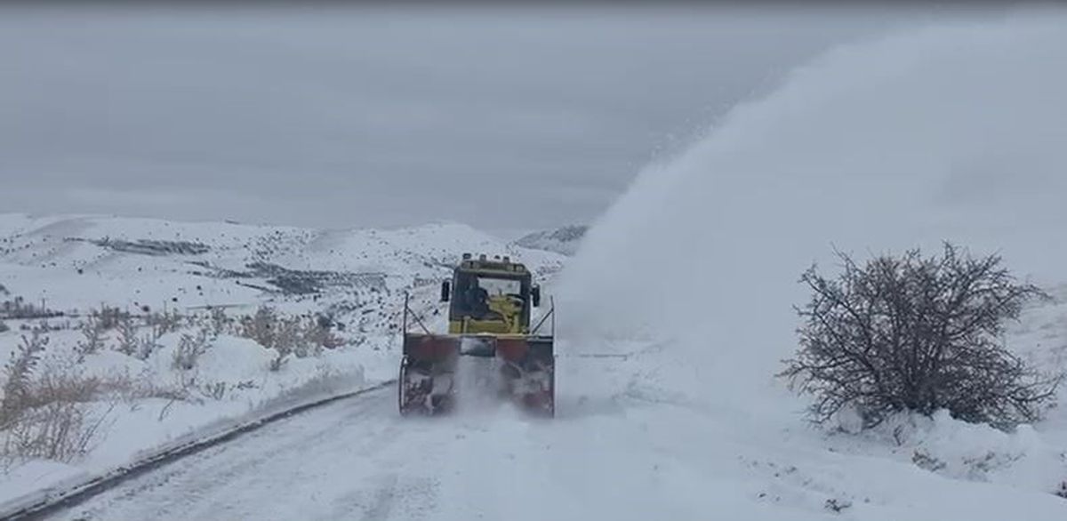 Malatya\'da Kardan Kapanan 337 Mahalle Yolu Ulaşıma Açıldı