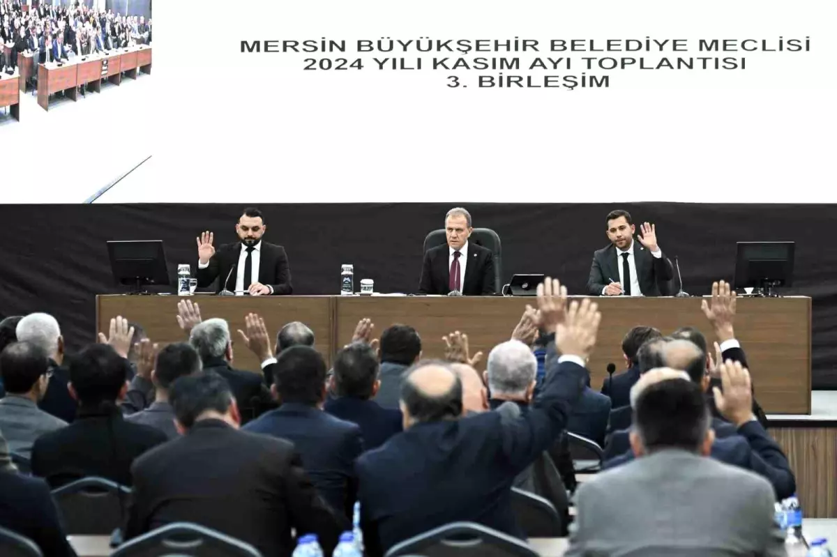 Mersin Büyükşehir Belediyesi 2025 Yılı Bütçesini Belirledi