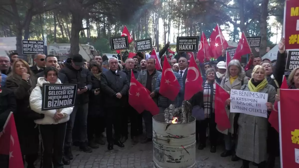 "Meryem Ana" Nöbeti Sürüyor... CHP\'li İnanç\'tan İktidara: Bu Halk, Bu Hesabı Bağdat\'a Bile Bırakmaz, Döndürür