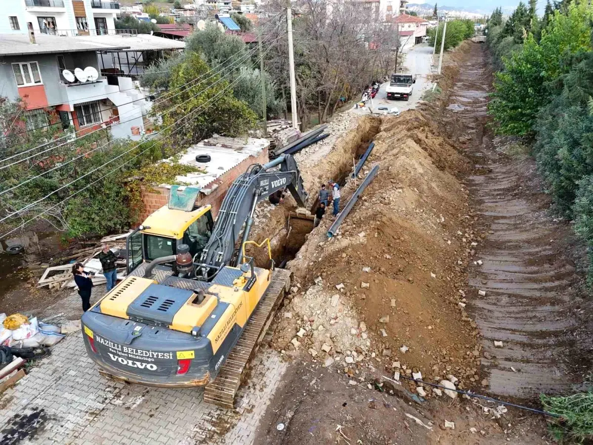 Nazilli Belediyesi, Su Baskınlarına Kalıcı Çözüm Üretti