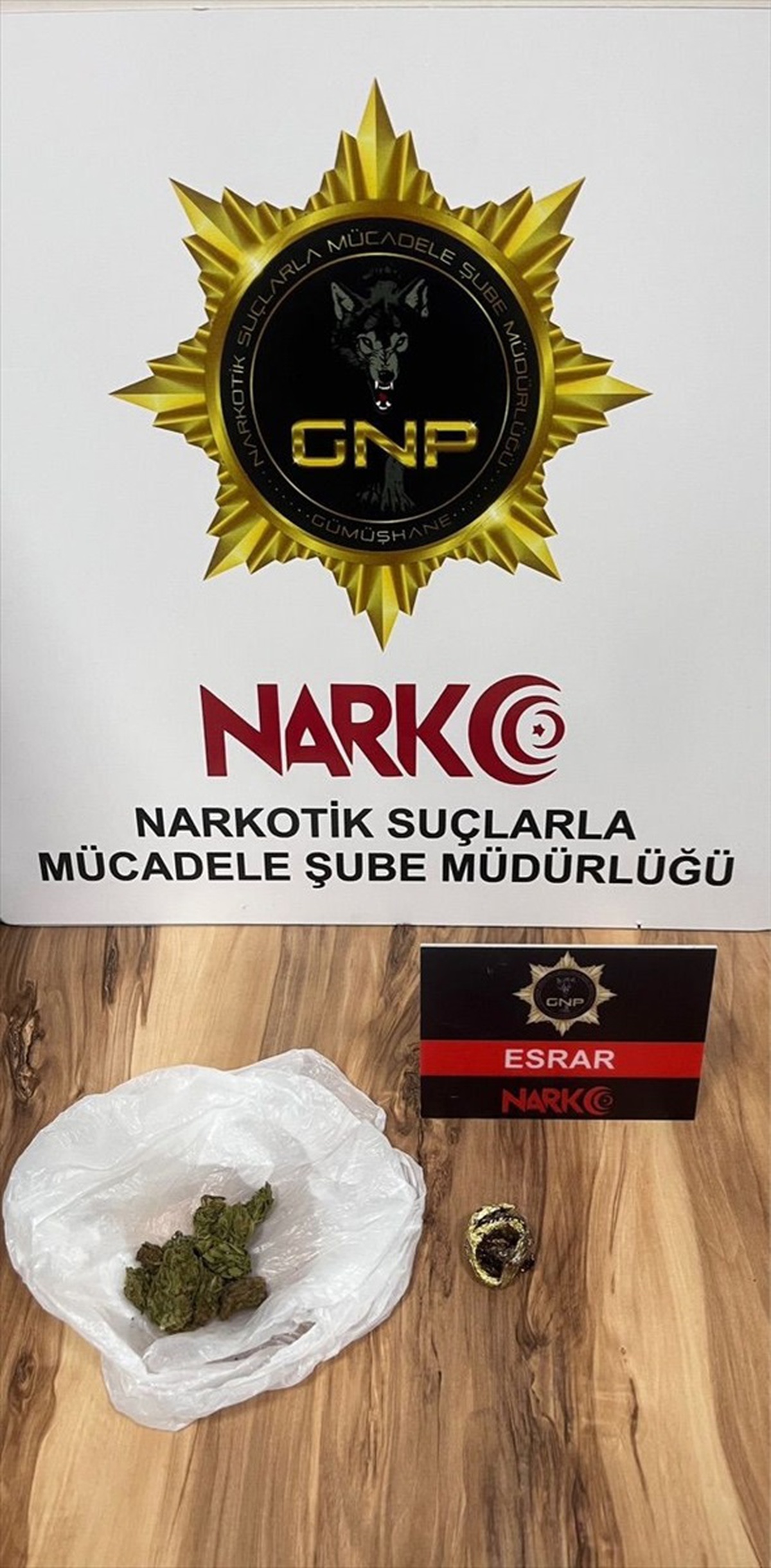 Gümüşhane\'de Uyuşturucu Operasyonu