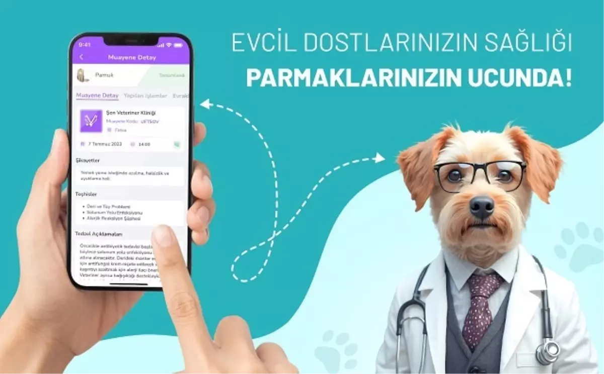 BenPetto, Evcil Hayvan Sağlığını Dijitalleştiriyor: \'Pet Nabız\' Sistemi Yenilikçi Bir Uygulama